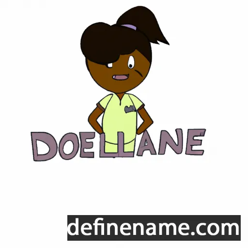 cartoon of the name Delorane