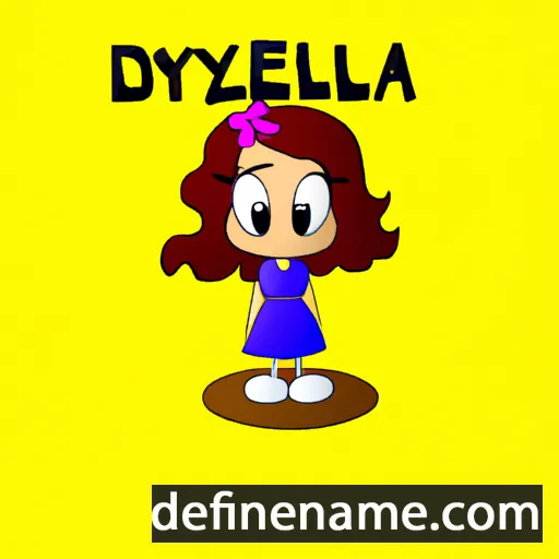 Delyla cartoon