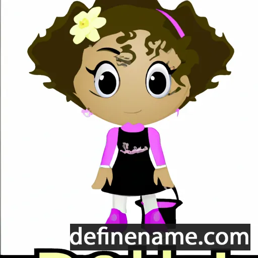 Delylah cartoon