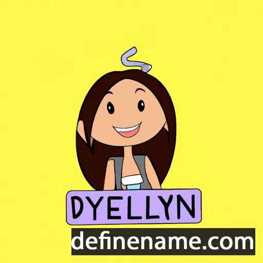 Delynn cartoon