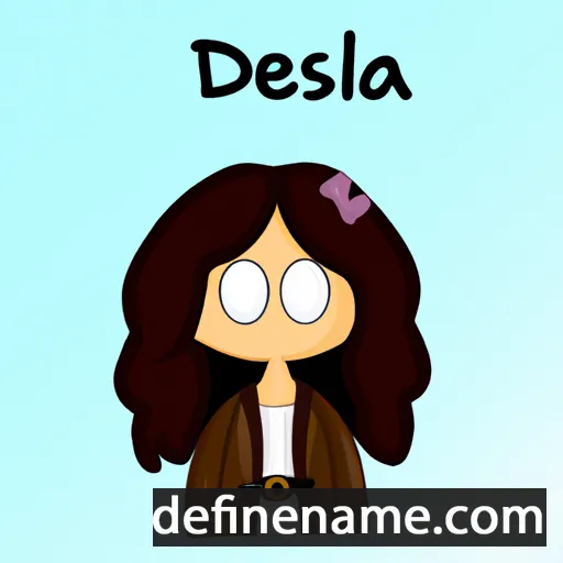 Delysia cartoon