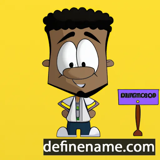 cartoon of the name Demarquis