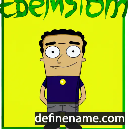 cartoon of the name Demason