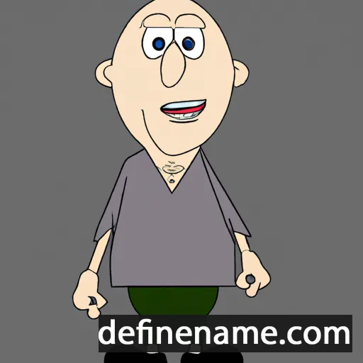 cartoon of the name Demètri