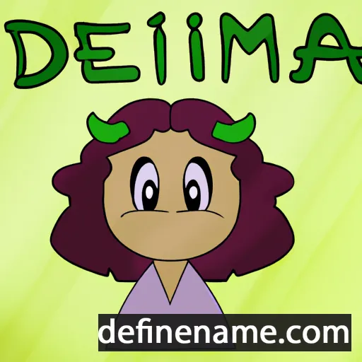 Demia cartoon