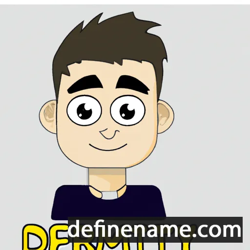 cartoon of the name Demitry