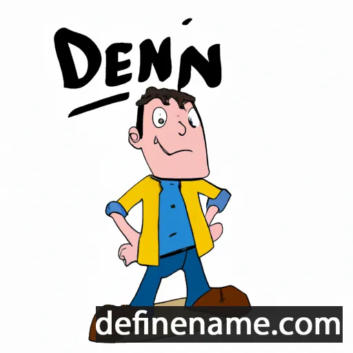 Dénin cartoon