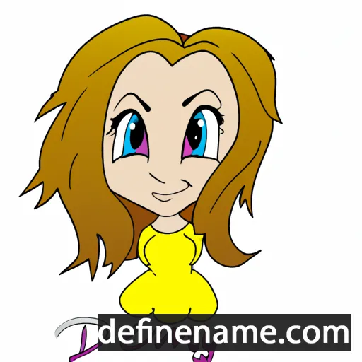 cartoon of the name Demy