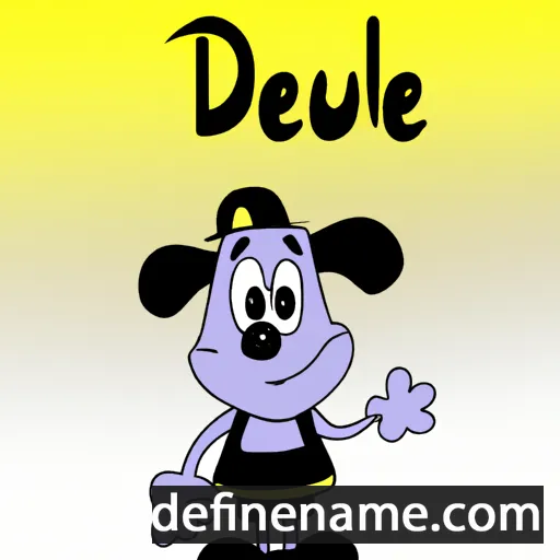 Deňule cartoon