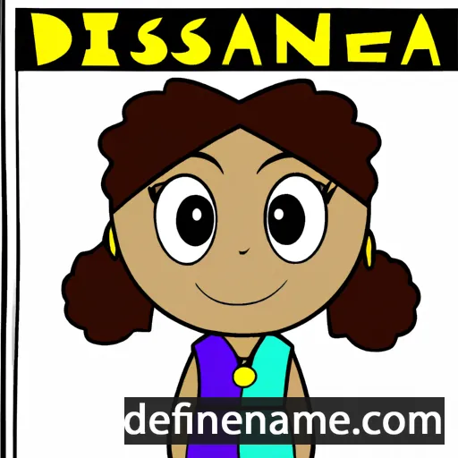 cartoon of the name Denasia