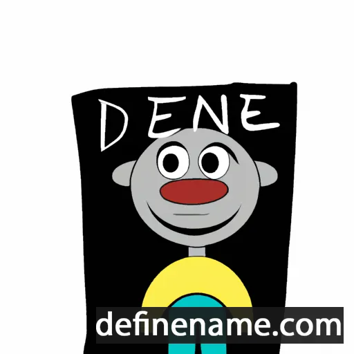 Denêl cartoon