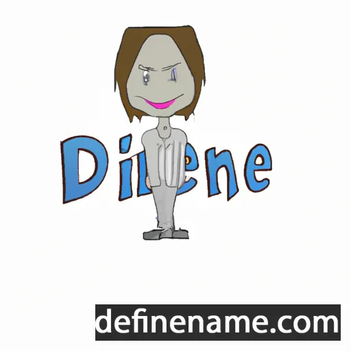 Denine cartoon