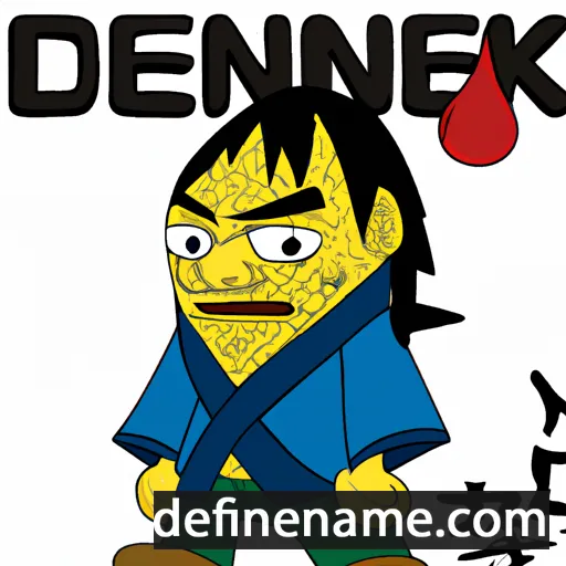 cartoon of the name Dennosuke