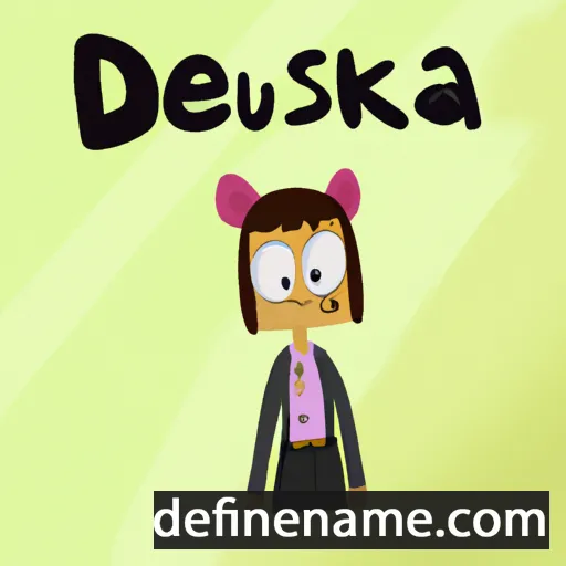 Denuška cartoon