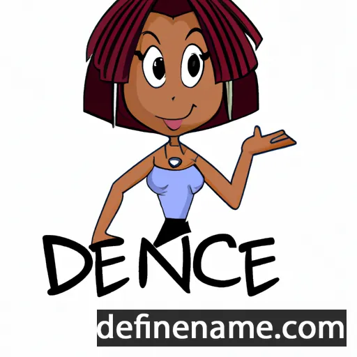 Denyce cartoon