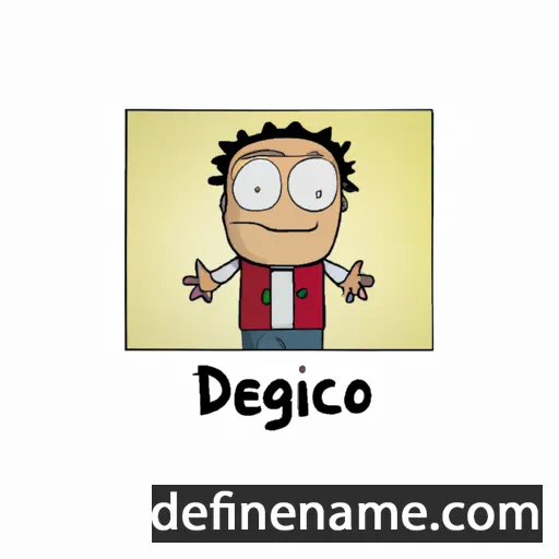 cartoon of the name Deogracias