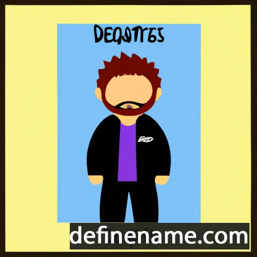 cartoon of the name Deogratias