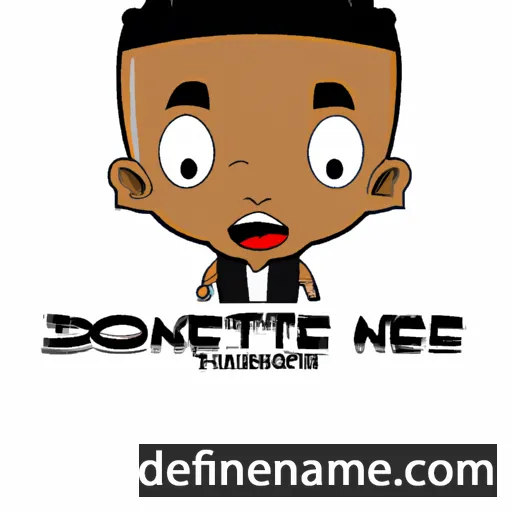 Deontae cartoon