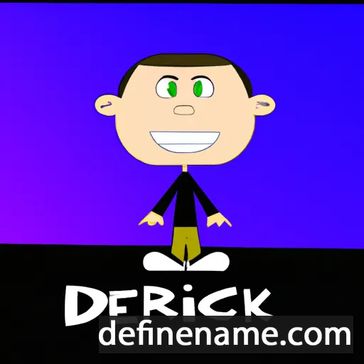 Dereck cartoon