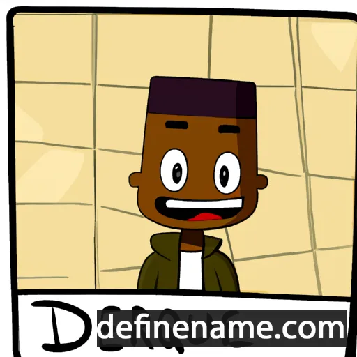 Derique cartoon