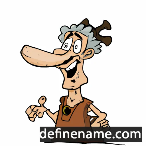 cartoon of the name Derviš