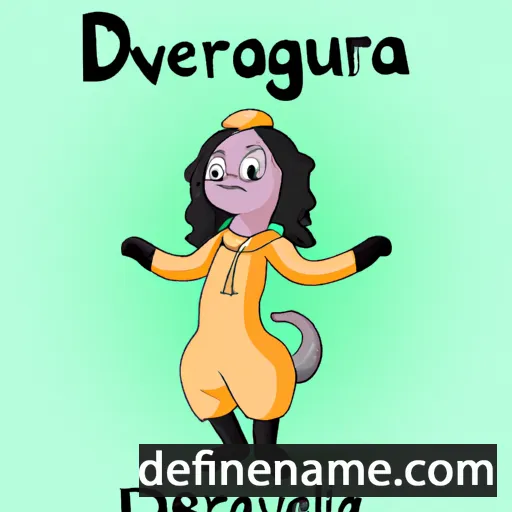 cartoon of the name Dervorguilla