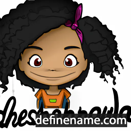 Deshawndra cartoon