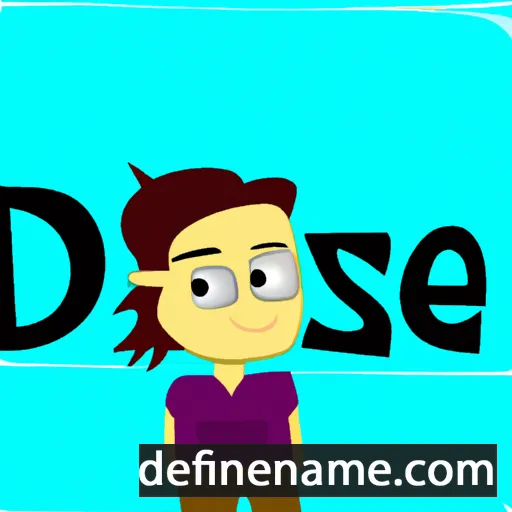 cartoon of the name Desi