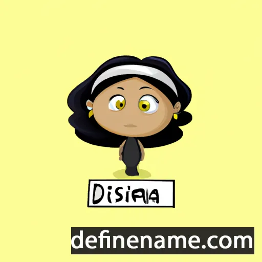 cartoon of the name Desimira