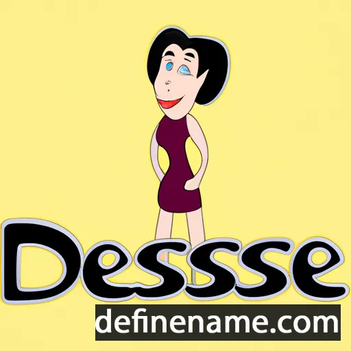 cartoon of the name Desire