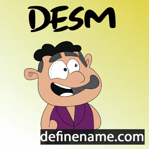 Desmen cartoon