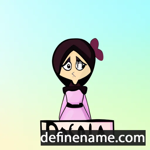 cartoon of the name Desolina