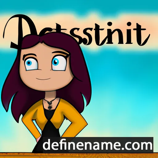 Destina cartoon