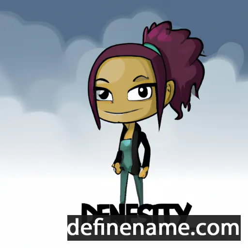 Destiney cartoon