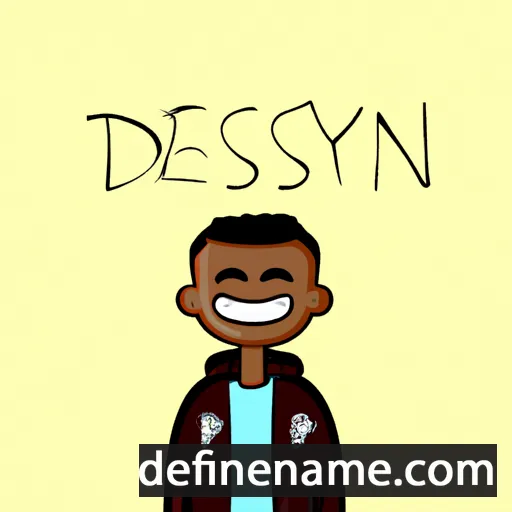 Destyn cartoon