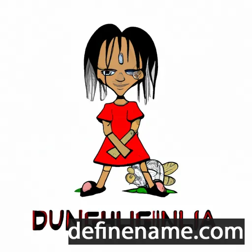 cartoon of the name Detsinulahungu