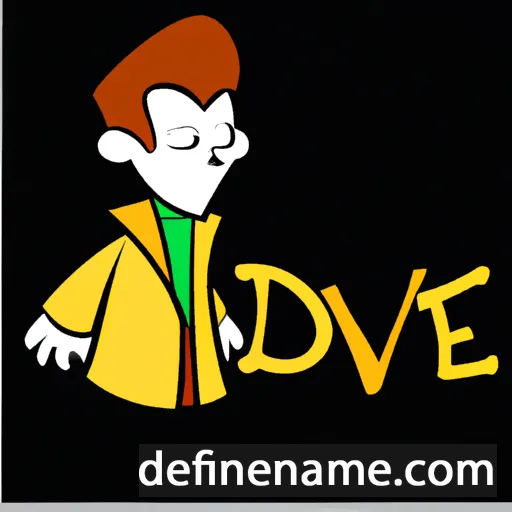 cartoon of the name Devoyre