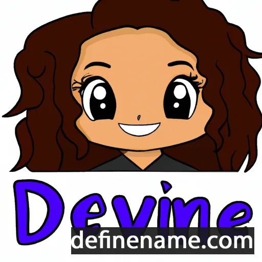 Devynne cartoon