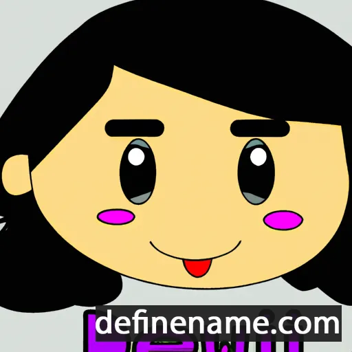 Dewi Sri cartoon