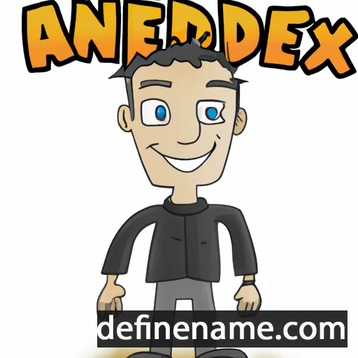 Dexander cartoon