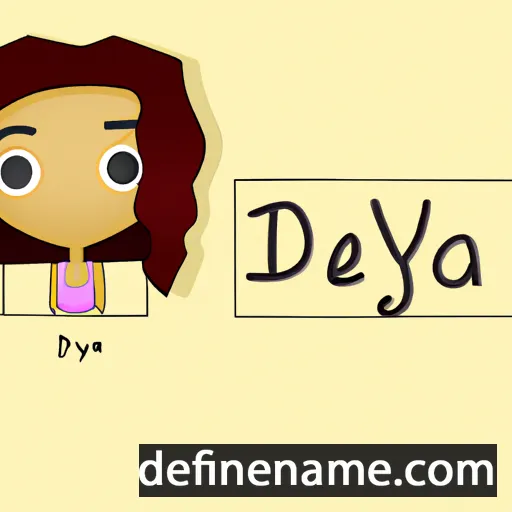 Deya cartoon