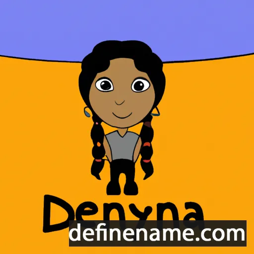 Deyana cartoon