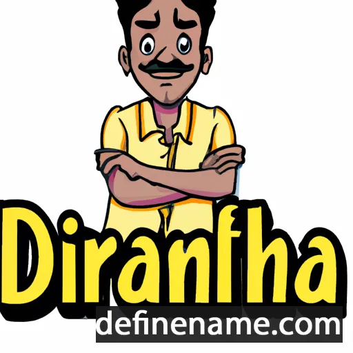 Dhanraj cartoon