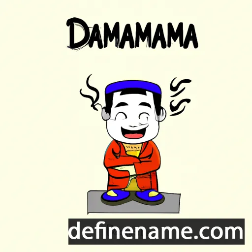 cartoon of the name Dharmawangsa