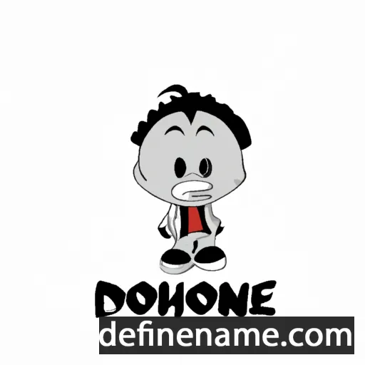 Dhonnie cartoon