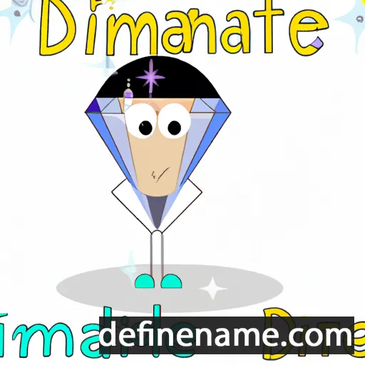 Diamante cartoon