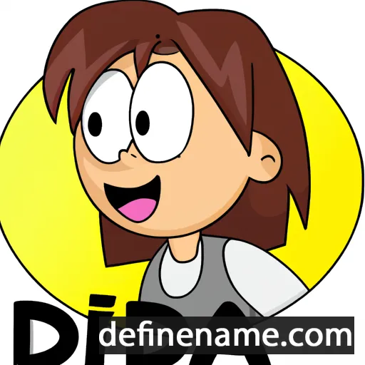 cartoon of the name Dida