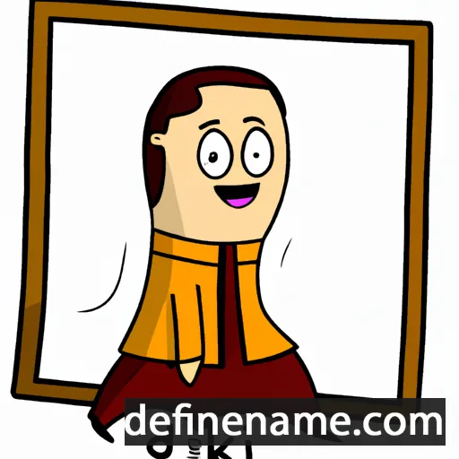 cartoon of the name Didak