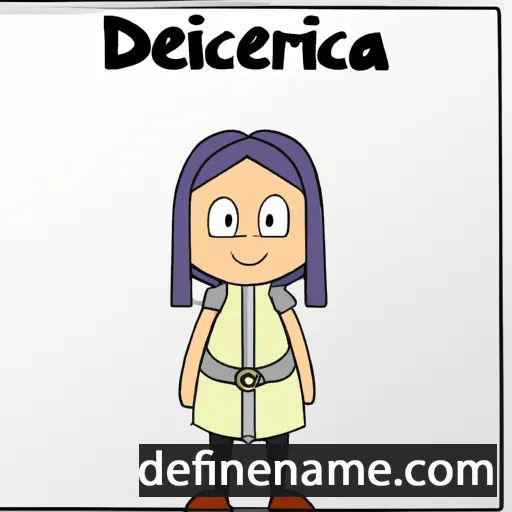 Diderica cartoon