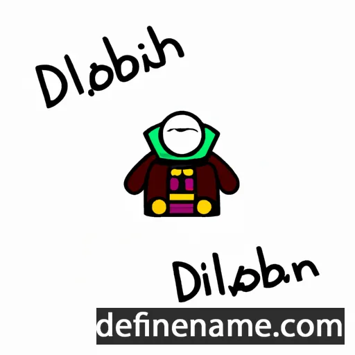 cartoon of the name Dìorbhail